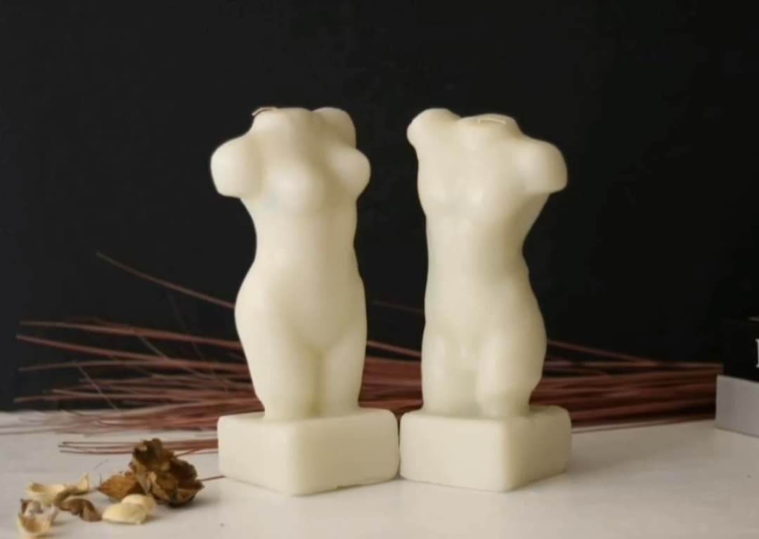 Picture of FEMALE AND MALE BUST CANDLE